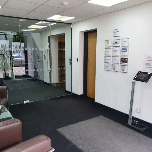 The reception at London Road, AJS Construction Incorporated Ltd in Baldock