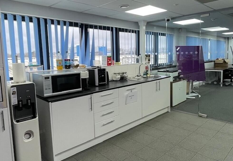Kitchen at Christy Court, ADSI Holdings Limited in Basildon