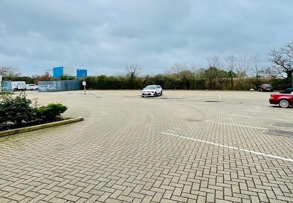 Parking at Christy Court, ADSI Holdings Limited in Basildon