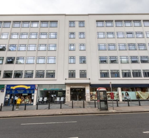 Building outside at Queens Road, Regus, Brighton