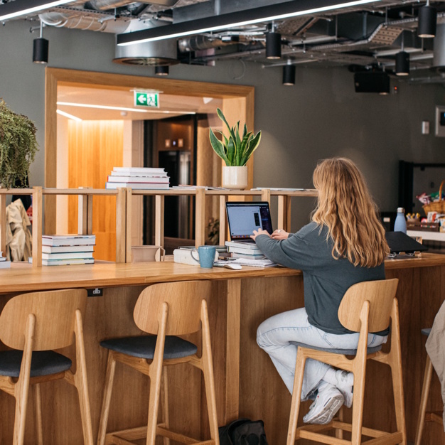 The café at Nile Street, The Projects Brighton Ltd in Brighton