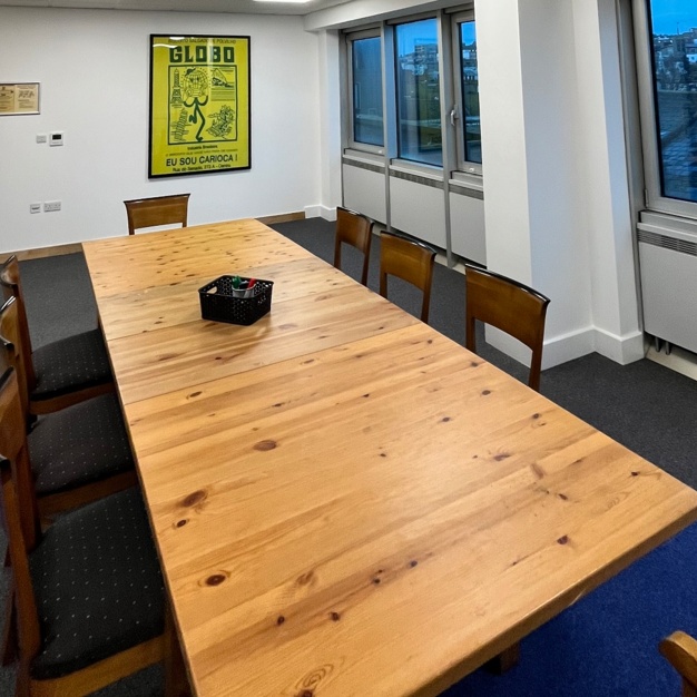 The meeting room at Bartholomew Square, Freedom Works Ltd in Brighton