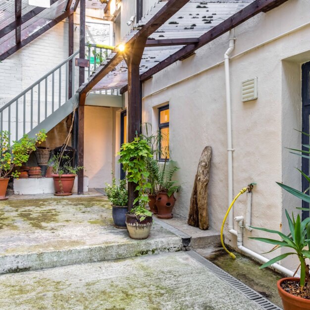The outdoor area at Surrey Street, The Ethical Property Company Plc in Brighton