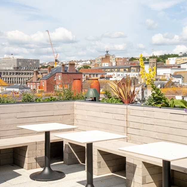Use the roof terrace at Nile Street, The Projects Brighton Ltd (Brighton)