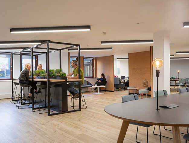 A breakout area in Hills Road, Mantle Space Ltd, Cambridge