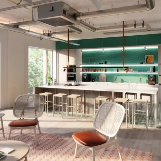 Breakout space for clients - Station Road, FORA in Cambridge