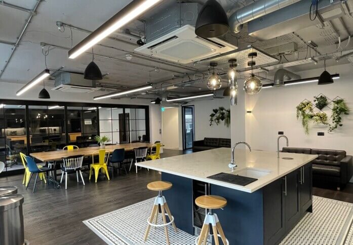 Client Breakout space - Regent Street, Mantle Space Ltd in Cambridge