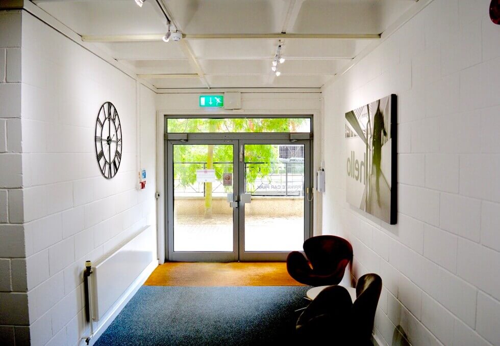 Hall/access at Castle Park, Citibase (Cambridge)