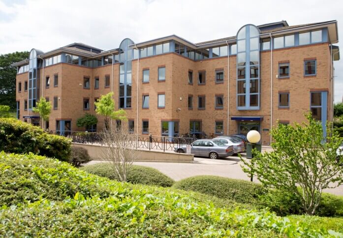 The building at Castle Park, Citibase in Cambridge