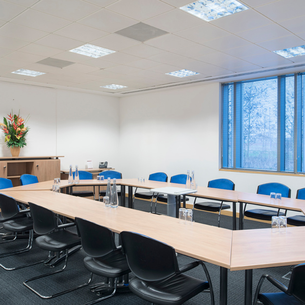 The meeting room at Cambourne Business Park, Regus in Cambridge