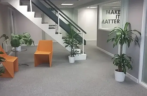 A breakout area in Colchester Road, Little Green Self Storage Limited, Colchester
