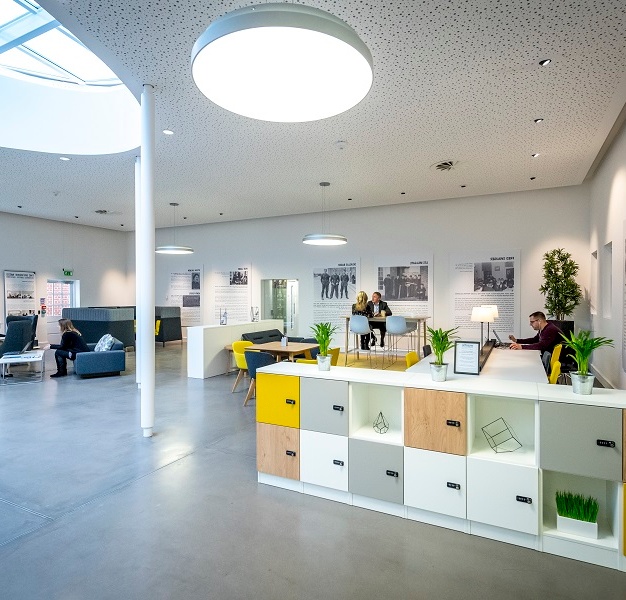 Breakout space in Royston Road, Mantle Space Ltd (Duxford)
