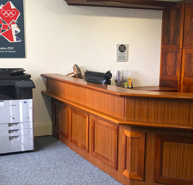 Reception - High Road, Rapid Prop Limited in Epping