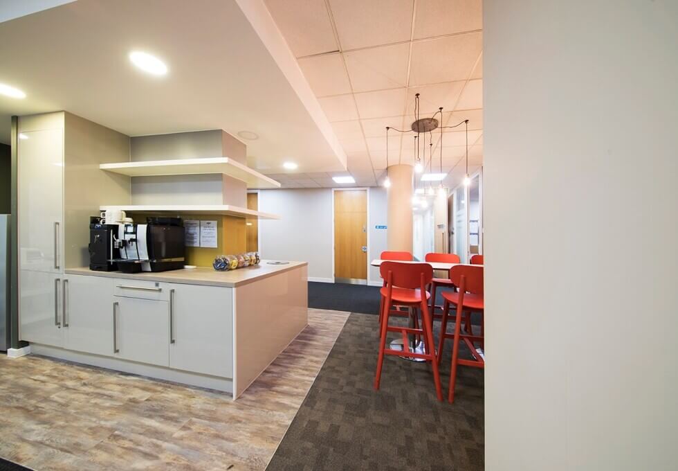 Kitchenette at Titan Court, Regus in Hatfield