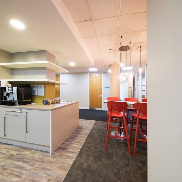 Kitchenette at Titan Court, Regus in Hatfield