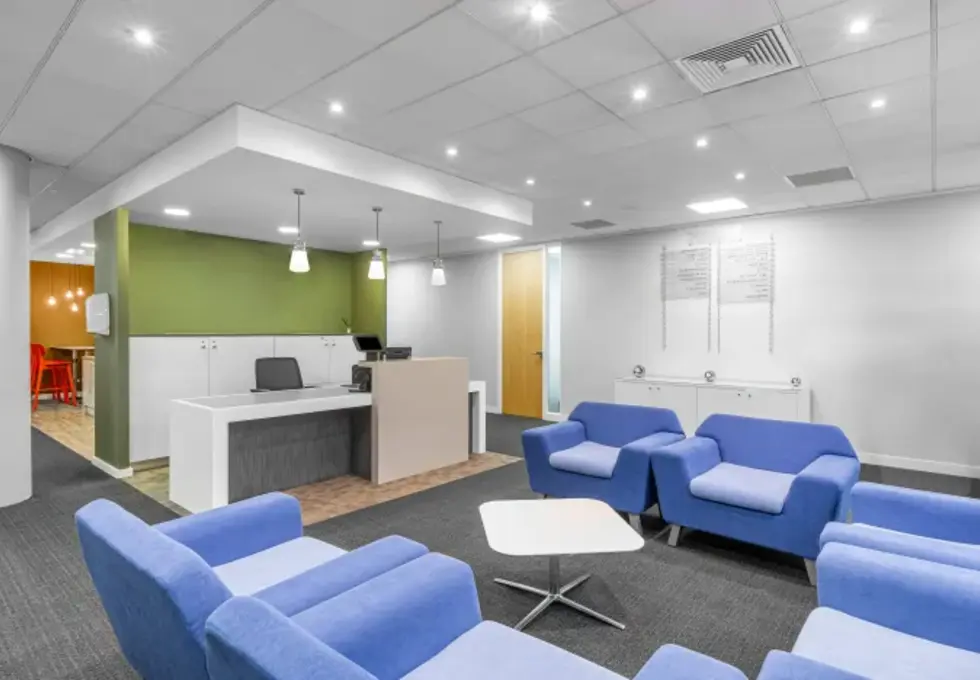 Reception - Titan Court, Regus in Hatfield
