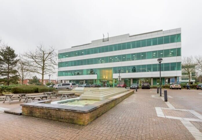 The building at Titan Court, Regus in Hatfield