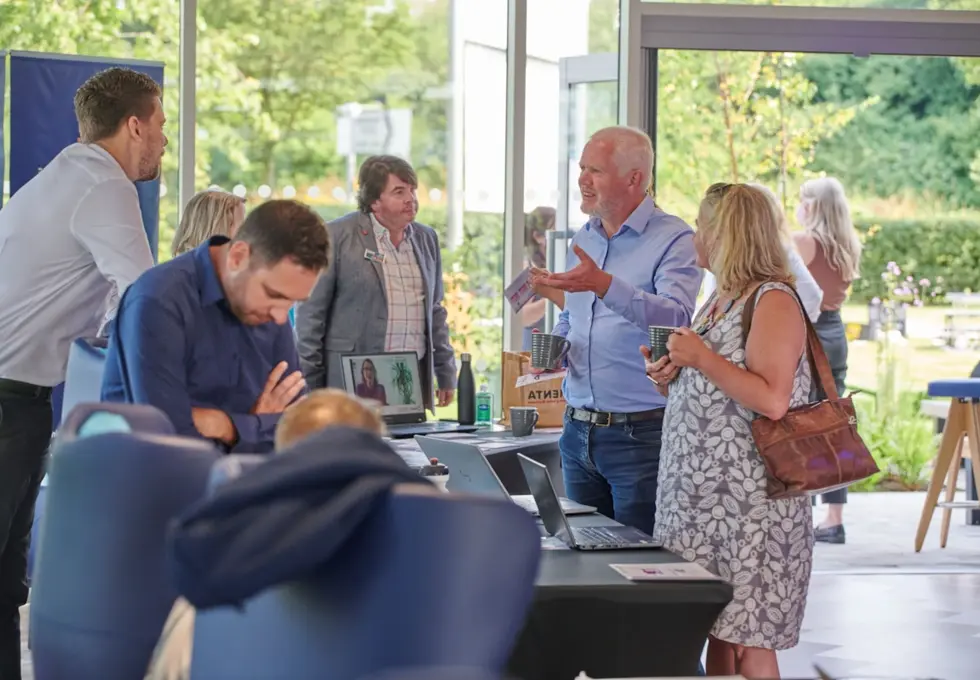Breakout area at Enterprise Way, Oxford Innovation Ltd in Haverhill
