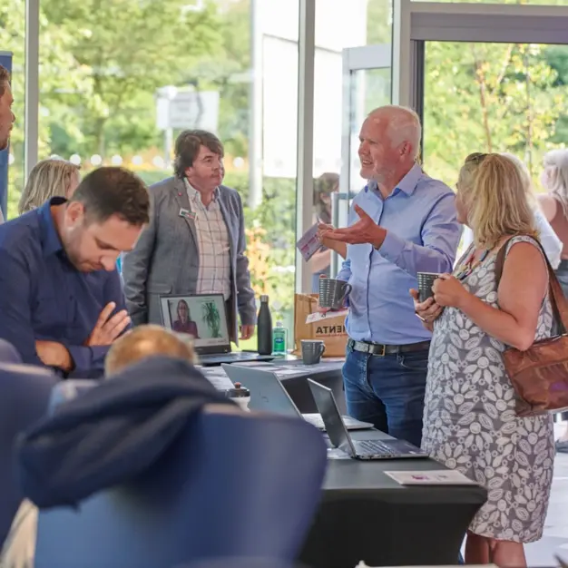 Breakout area at Enterprise Way, Oxford Innovation Ltd in Haverhill