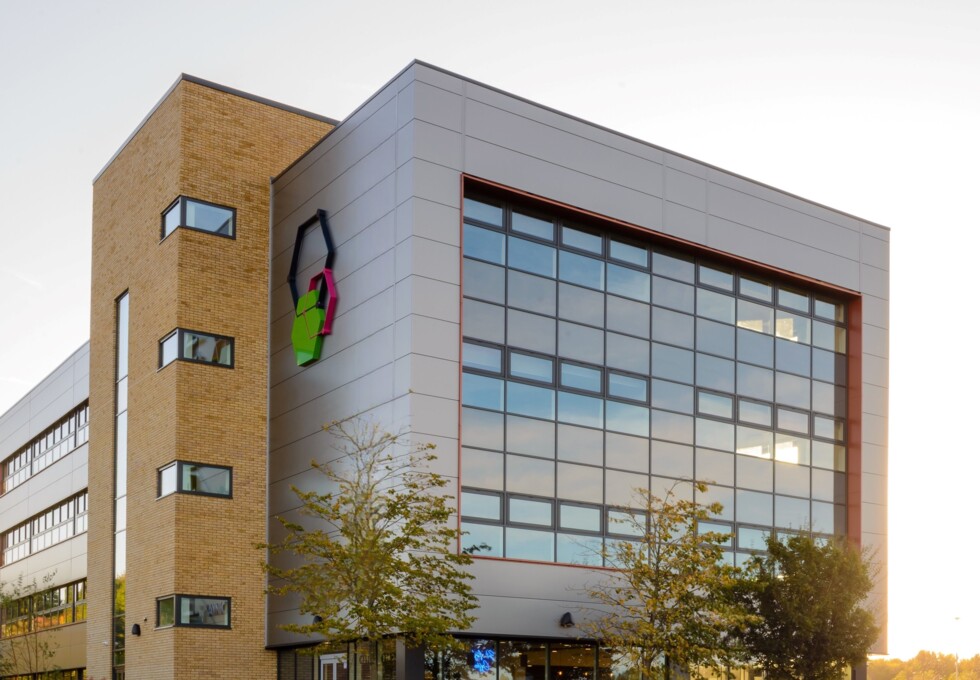 Building external for Enterprise Way, Oxford Innovation Ltd, Haverhill