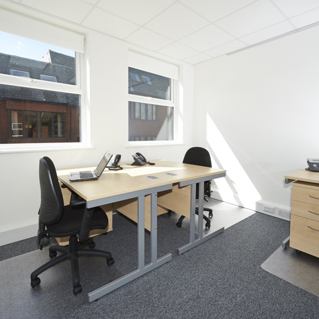 Dedicated workspace at Paynes Park, Eastway Enterprise Centre in Hitchin