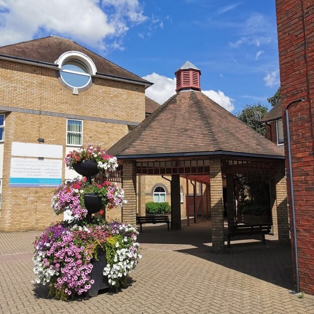 The building at Paynes Park, Eastway Enterprise Centre in Hitchin