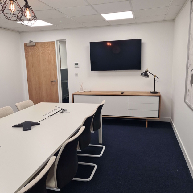 The meeting room at Wilbury Way, Regus in Hitchin