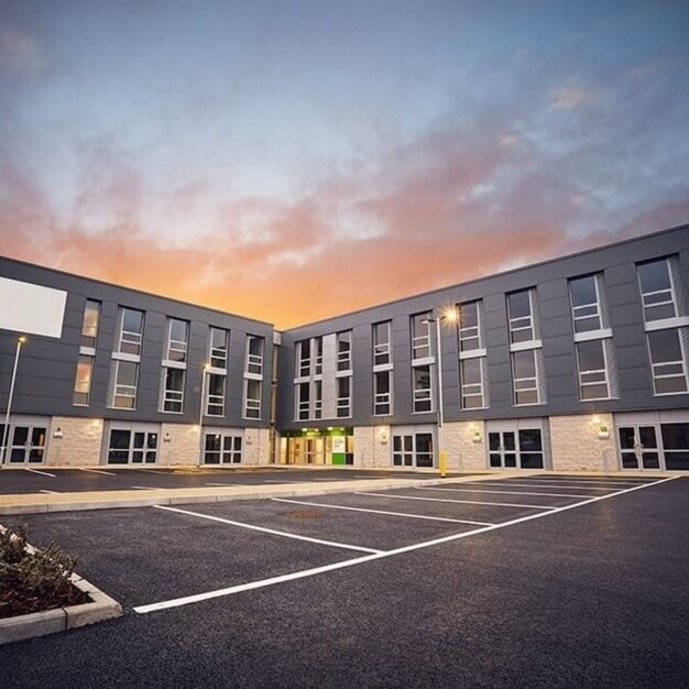 The building at Pindar Road, Oxford Innovation Ltd in Hoddesdon