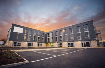 The building at Pindar Road, Oxford Innovation Ltd in Hoddesdon