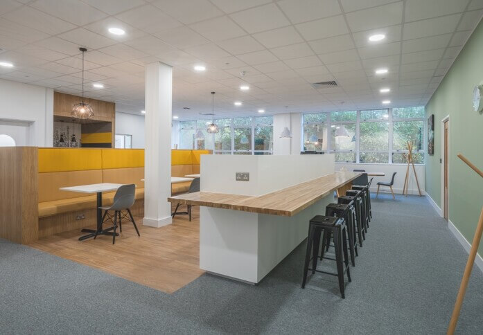Communal space to use at Ermine Business Park, Regus in Huntingdon
