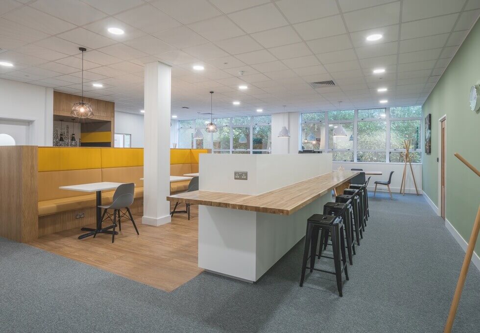 Communal space to use at Ermine Business Park, Regus in Huntingdon