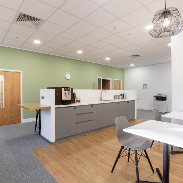 Kitchen at Ermine Business Park, Regus in Huntingdon