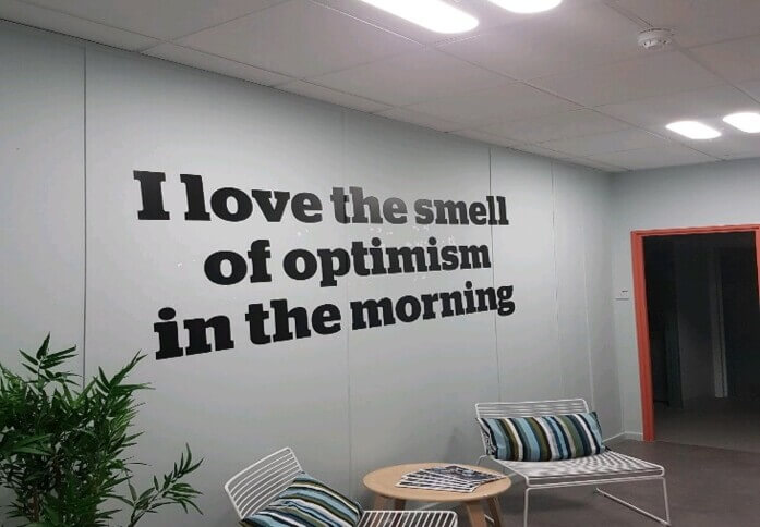 Breakout area at Pixmore Avenue, Biz-Space in Letchworth