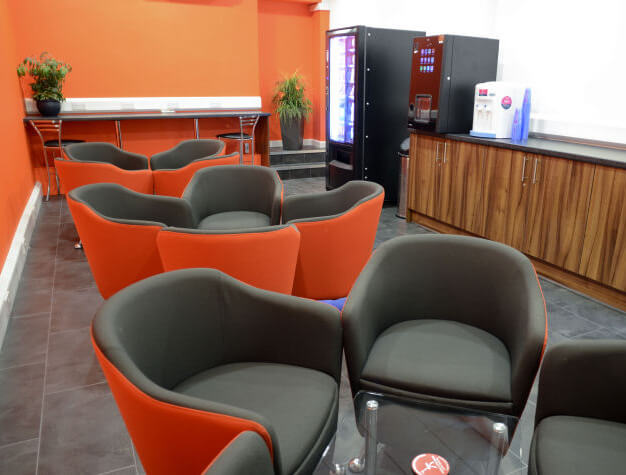 Breakout space for clients - Kimpton Road, London Luton Airport Limited in Luton