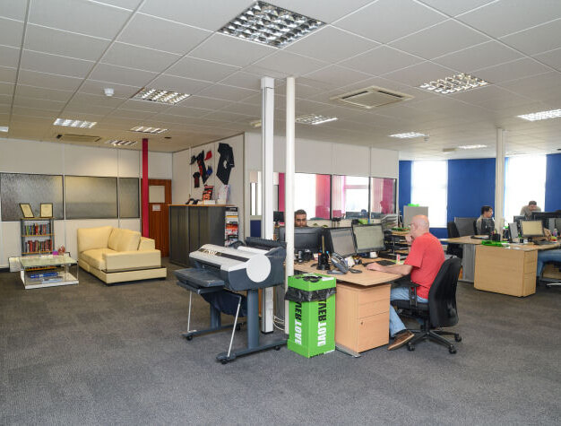 Dedicated workspace at Kimpton Road, London Luton Airport Limited