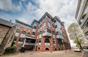 The building at St. Crispins Road, Regus in Norwich