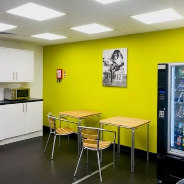 A breakout area in Newark Road, Wrest Park Ltd, Peterborough