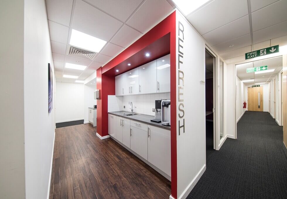 Kitchen area - St John's Street, Regus (Peterborough)