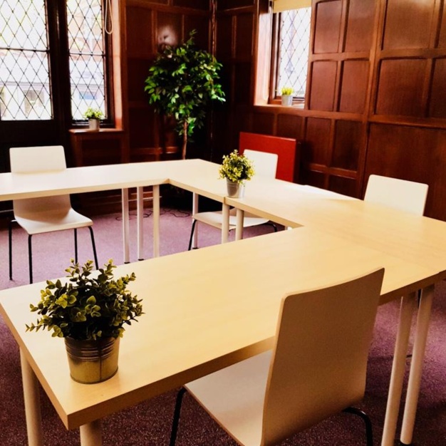 The meeting room at High Street, Wimbletech CIC in Rickmansworth