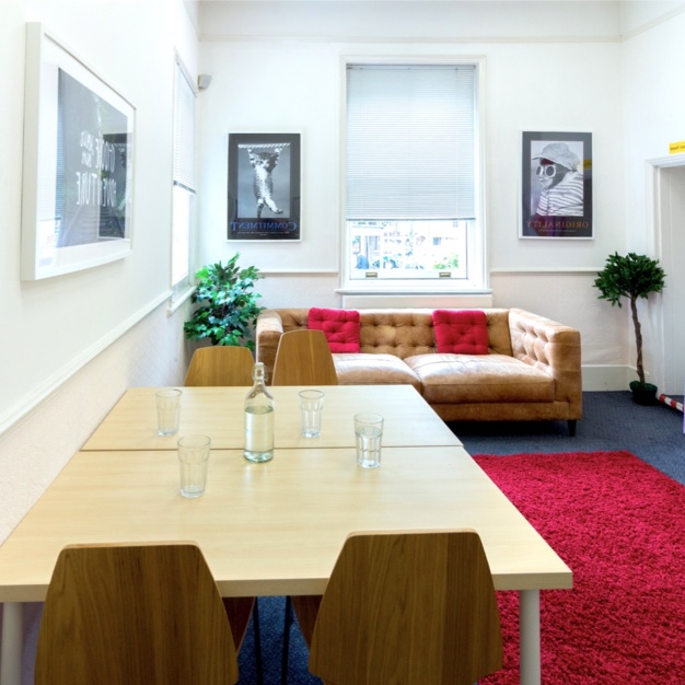 The meeting room at High Street, Wimbletech CIC (Rickmansworth)