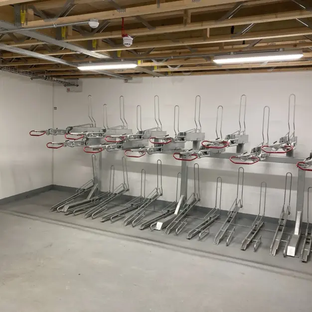 Cycle storage at Cherry Orchard Way, Oxford Innovation Ltd, Rochford