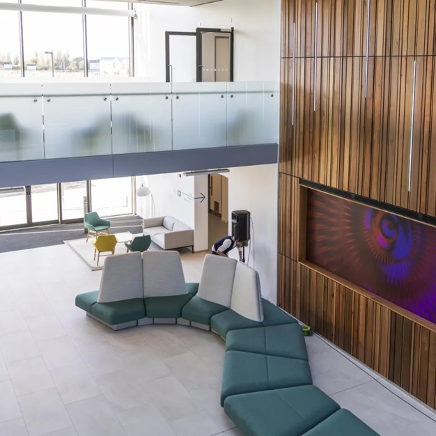 The foyer at Cherry Orchard Way, Oxford Innovation Ltd (Rochford)