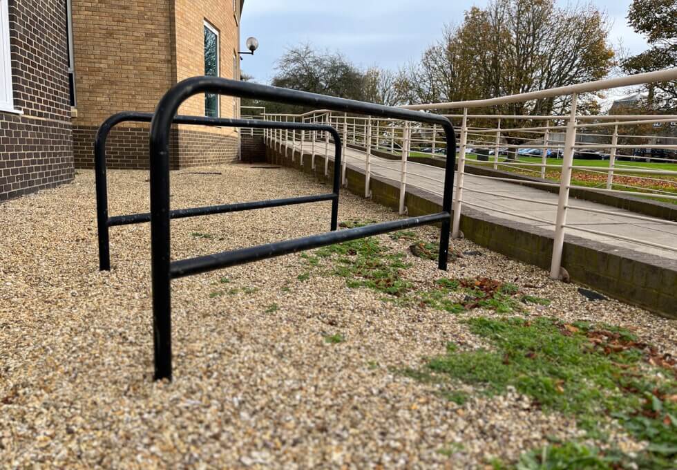 Area to store bikes -  Wrest Park Ltd, Silsoe