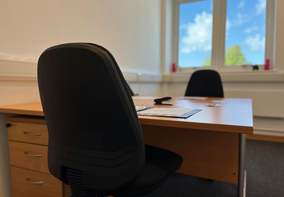 Dedicated workspace at Wrest Park (Silsoe)