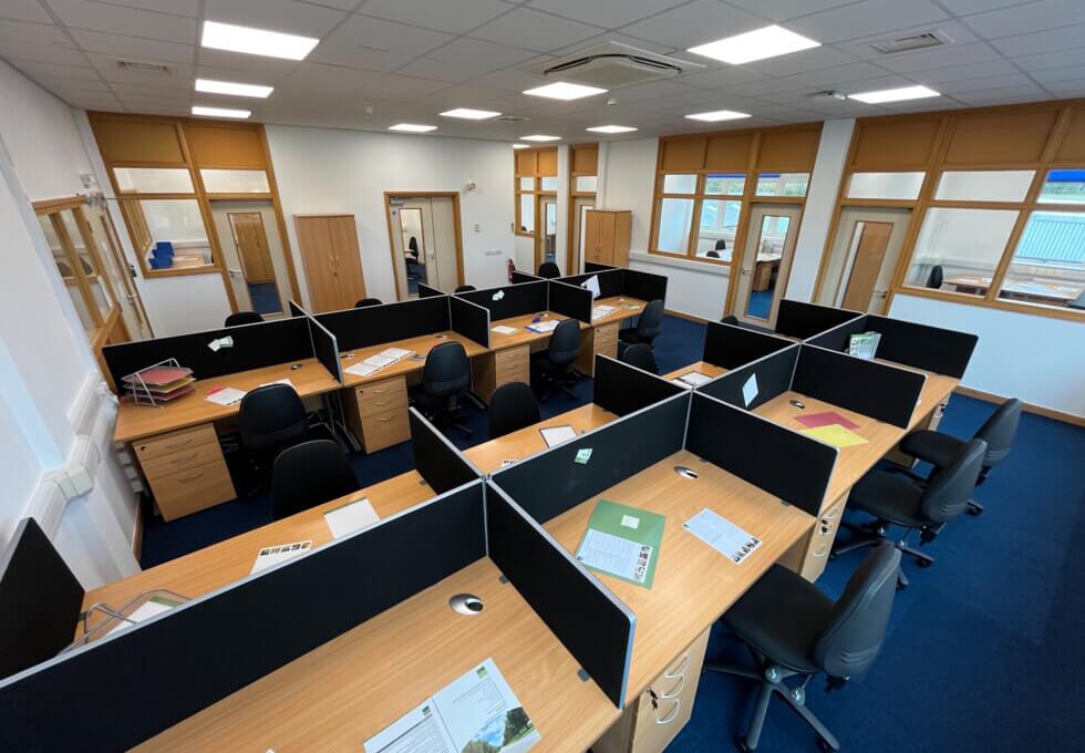 Private workspace in Wrest Park, Silsoe