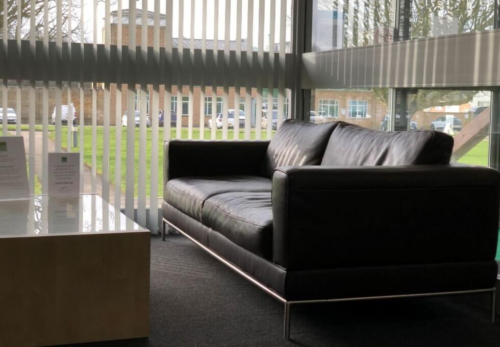The breakout space for clients - Wrest Park in Silsoe