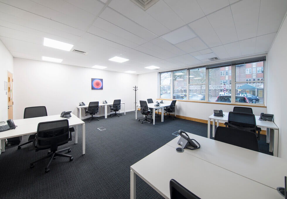 Private workspace in Victoria Square, Regus (St Albans)