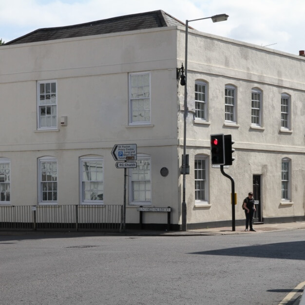 Building external for Huntingdon Street, The Workstation Holdings Ltd, St Neots