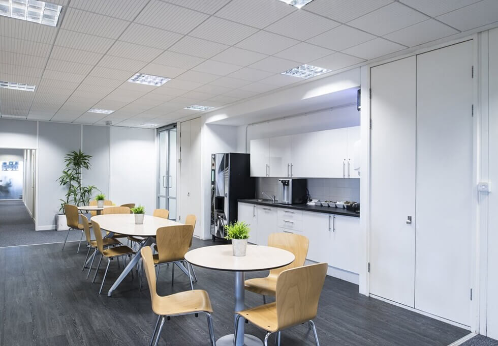 Kitchen at Coopers End Road, Regus in Stansted