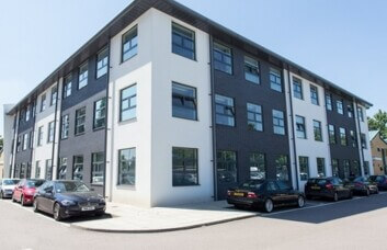 The building at Bessemer Drive, Wenta, Stevenage